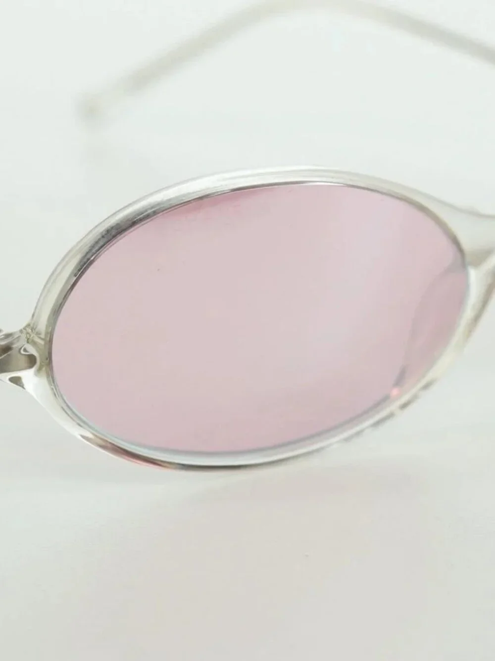 CHANEL COCO Mark Sunglasses plastic Clear 5044-B CC Auth YKZ1409M